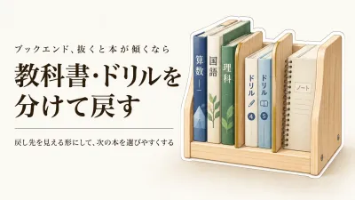 ブックエンド 子ども向け人気ランキング｜教科書とドリルが選びやすい仕切りスタンド5選