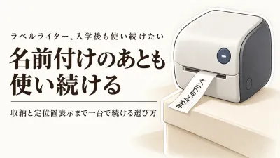 楽天でレビュー数が多いラベルライター比較｜テプラ・ピータッチ・ネームランドを入学準備と収納で選ぶ