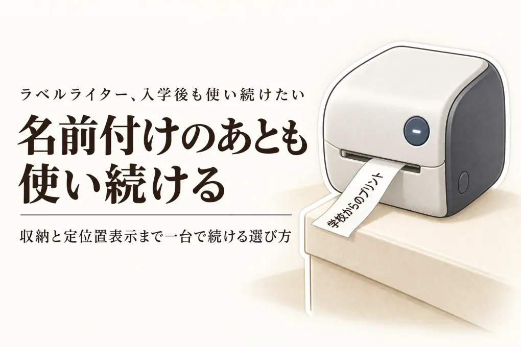 楽天でレビュー数が多いラベルライター比較｜テプラ・ピータッチ・ネームランドを入学準備と収納で選ぶ